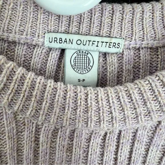 Urban Outfitters Lavender Pink Ribbed Sweater Size S - Picture 2 of 6